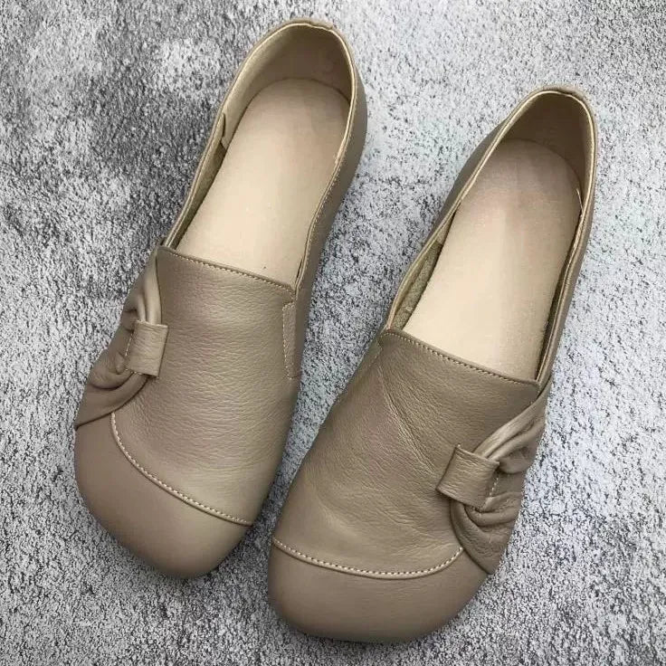 Last Day Promotion 60% OFF - Women's leather soft-soled non-slip shoes