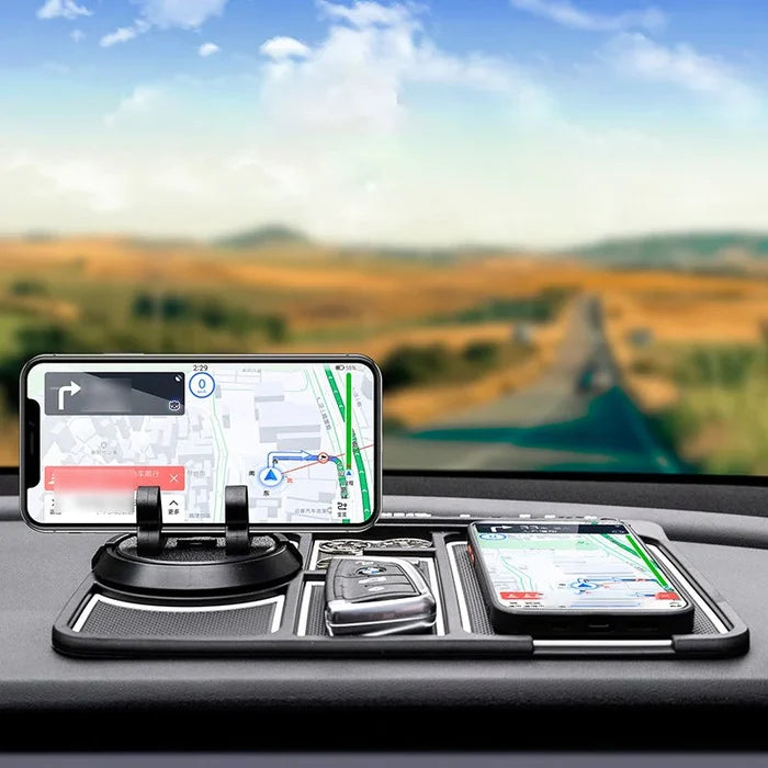 đ4-in-1 Off-Non-Slip Phone Pad for Car