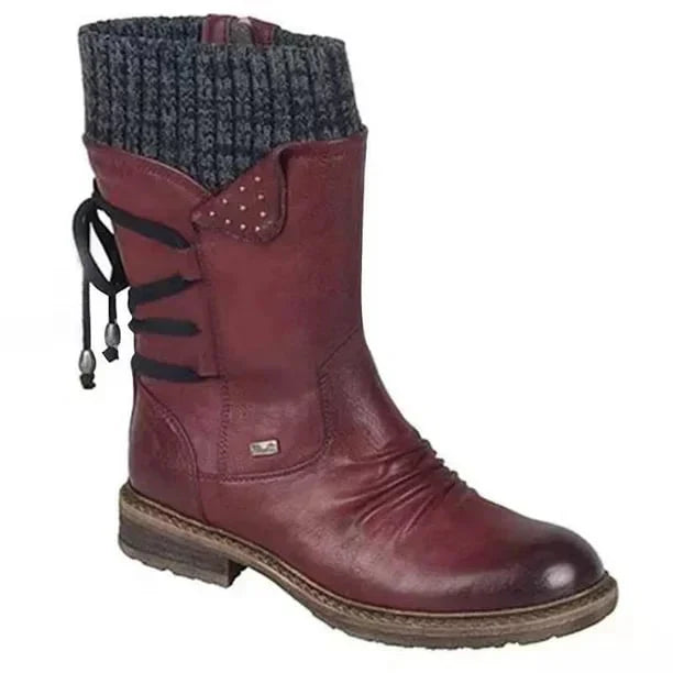 Premium Waterproof boots with mid-calf zip