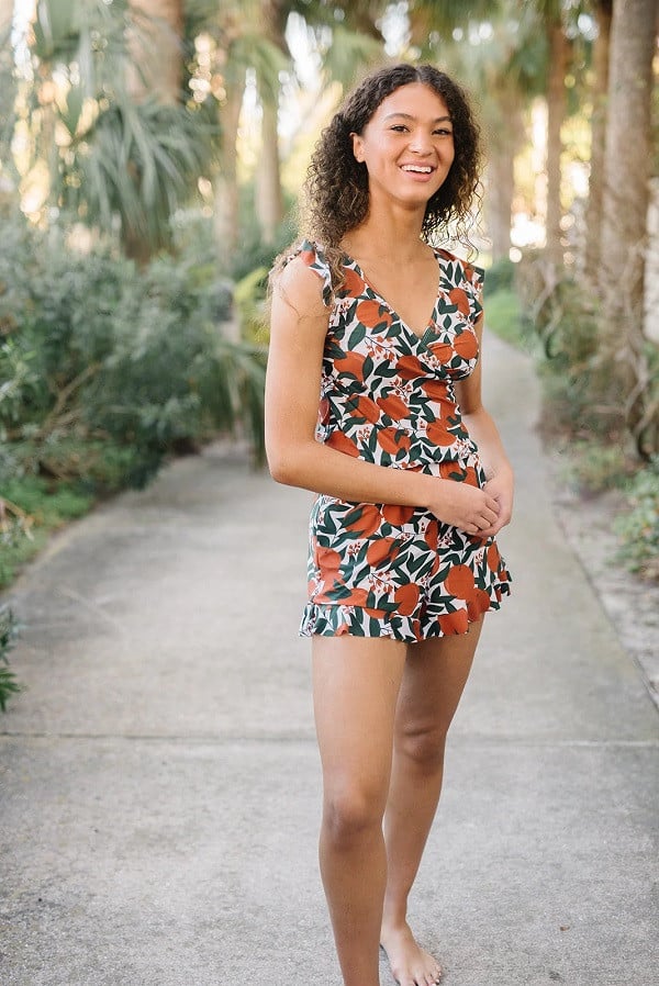 Last Day Promotion 50% OFF🔥 Swim Romper Built-in Bra👙 Detachable bra cup