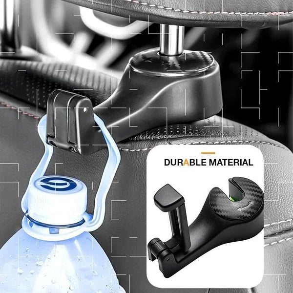 🔥SAVING 65% OFF🔥 2 in 1 Car Headrest Hidden Hook