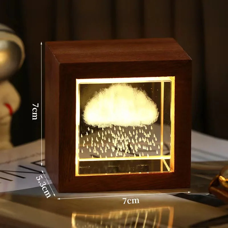 3D Galaxy LED Crystal Light