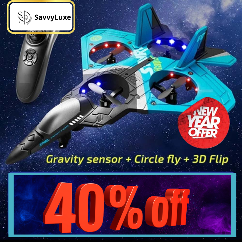 EASTER DAY SALE 70% OFF🎁 V18 JET FIGHTER STUNT RC AIRPLANE 🛩️