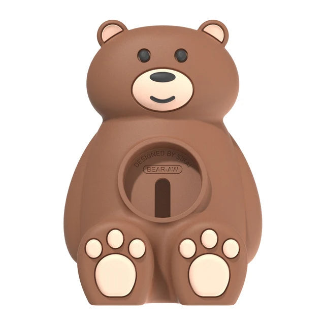 Silicone Bear Charging Stand For Apple Watch