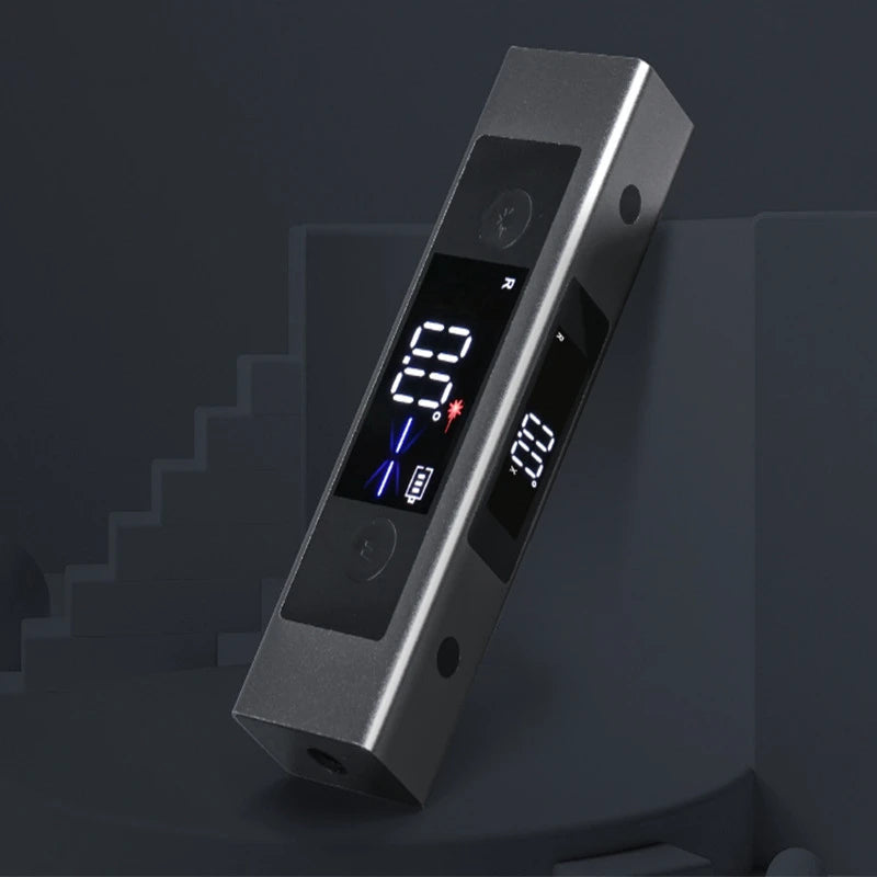 Laser Level Ruler 2 in 1 Laser Protractor Digital Inclinometer