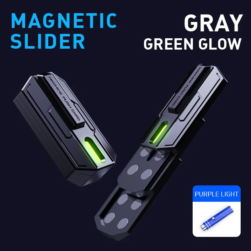 Fingertip Fidget Toys Luminous Slider Magnetic