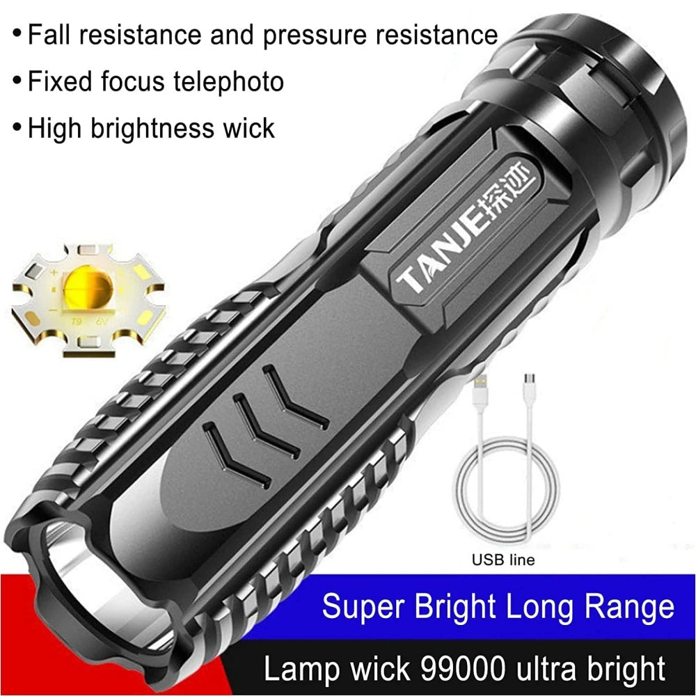 🔥 ONLY $9.95 TODAY🔥Multifunctional Rechargeable Flashlight