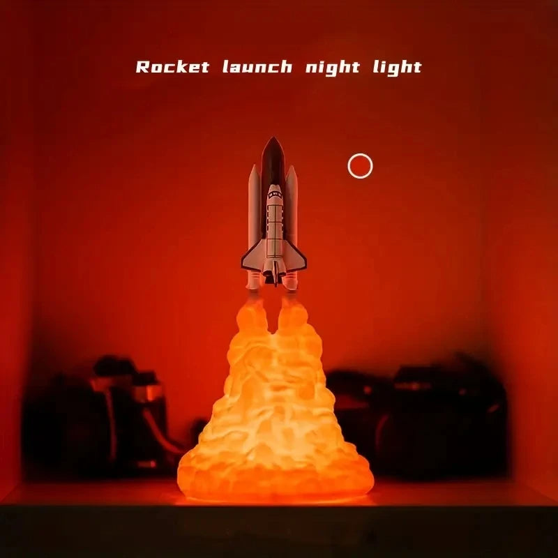 3D Print Space Shuttle Lamp