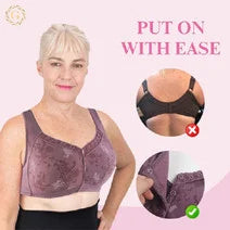 Glamorette π₯ LAST DAY SALE 80% π₯ Cotton Front Closure Bra