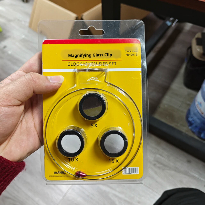 Magnifying Glass Clip on Magnifier for Watchmaker