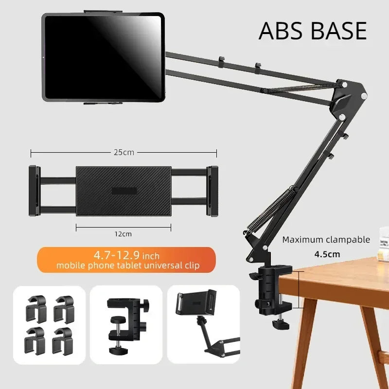 360° Adjustable 3.5 to 10.6 Inch Tablet Stand