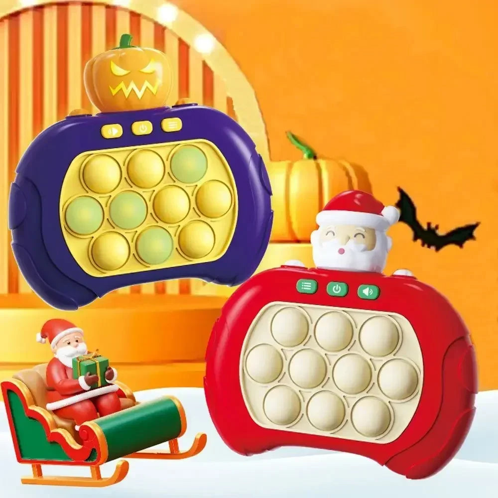 New Pop Light Fidget Toys Quick Push Bubble