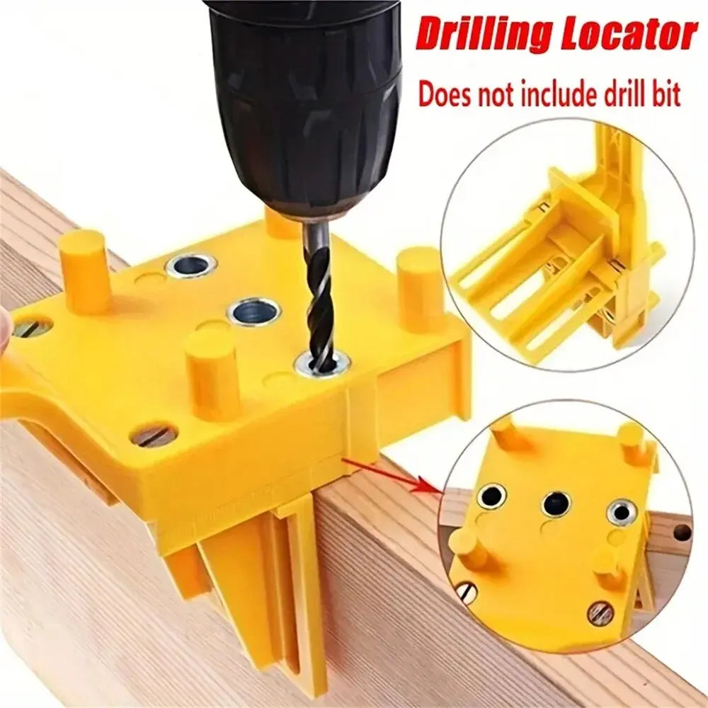 Woodworking Dowel Handheld Drill Guide and Hole Saw Tool