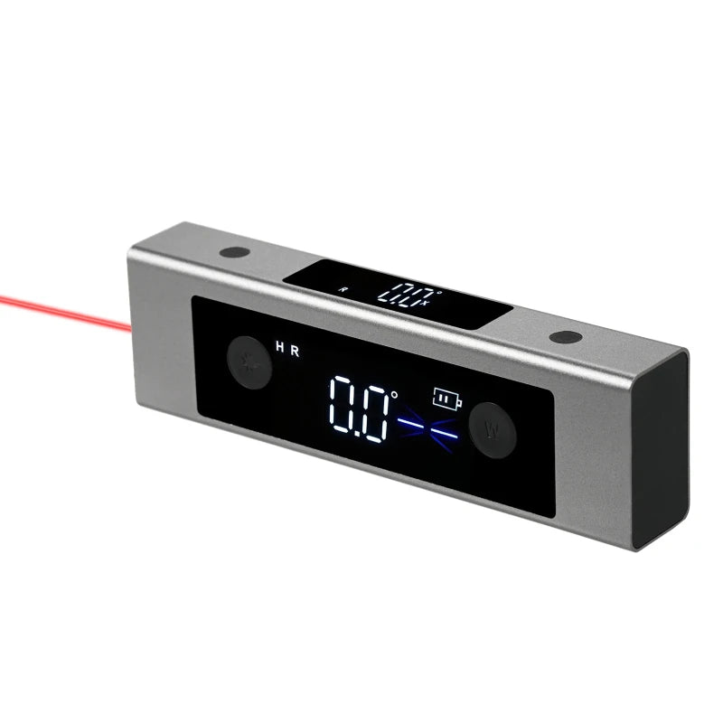 Laser Level Ruler 2 in 1 Laser Protractor Digital Inclinometer
