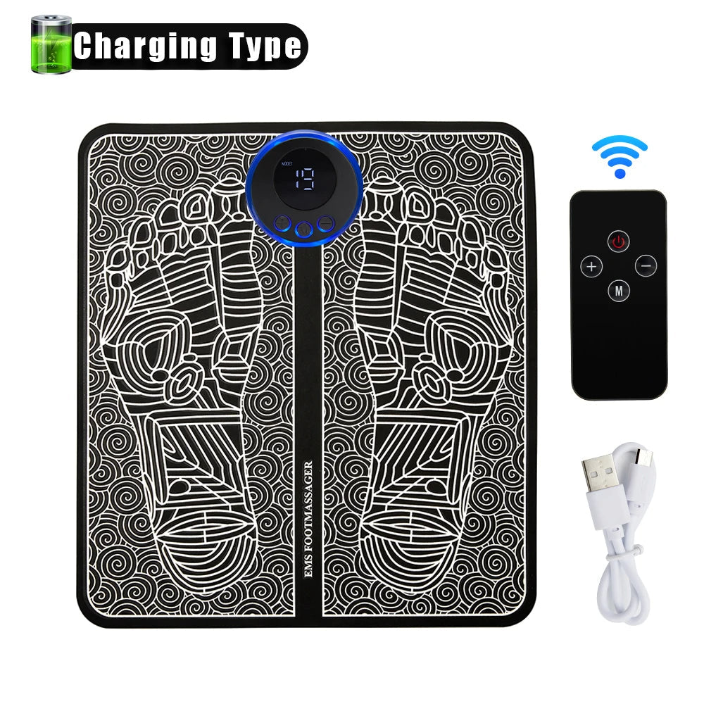 EMS Foot Massager Mat Muscle Stimulator