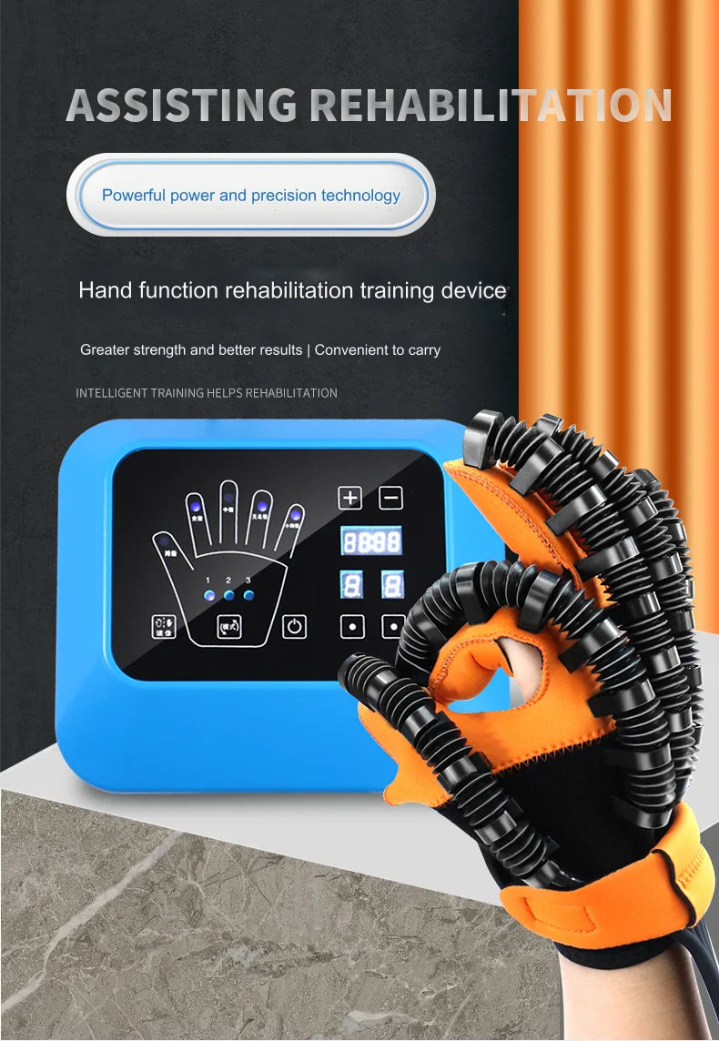 Portable Robot Gloves Stroke Trainer Finger