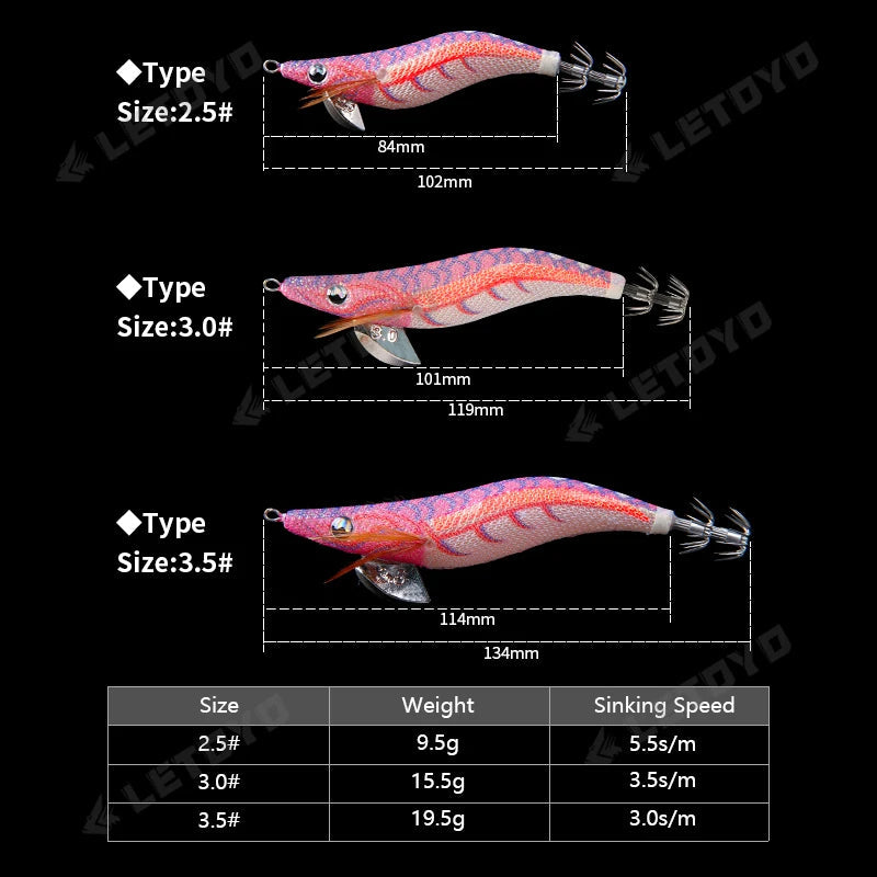 Luminous EGI for searching fishing