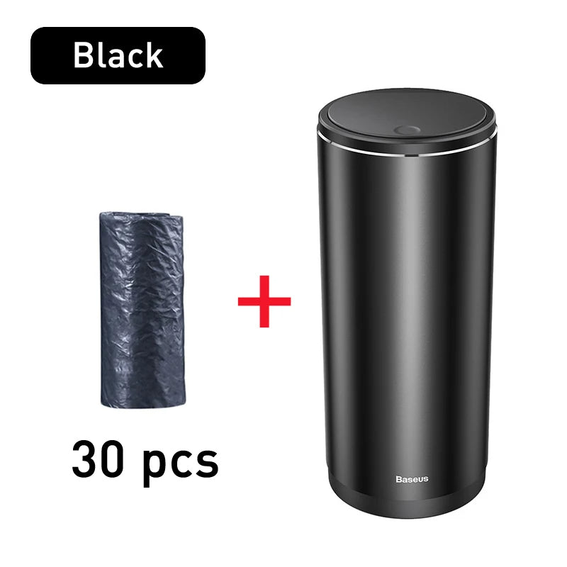 Automotive Car Trash Bin Alloy Garbage Can