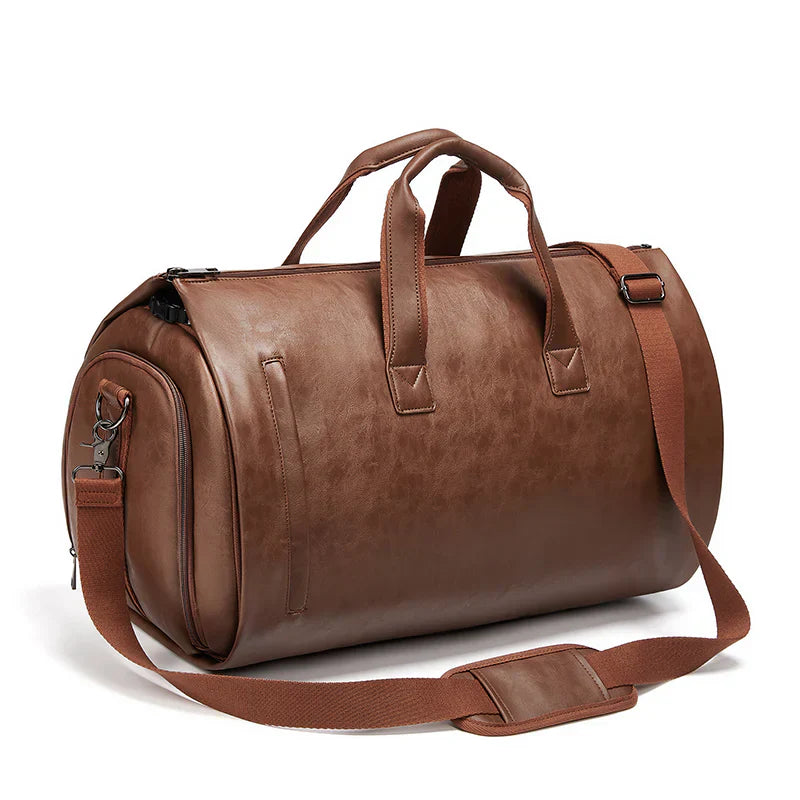 2024 Waterproof Leather Suit Travel Bag