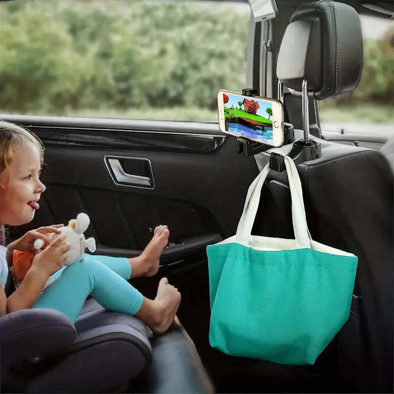 🔥SAVING 65% OFF🔥 2 in 1 Car Headrest Hidden Hook