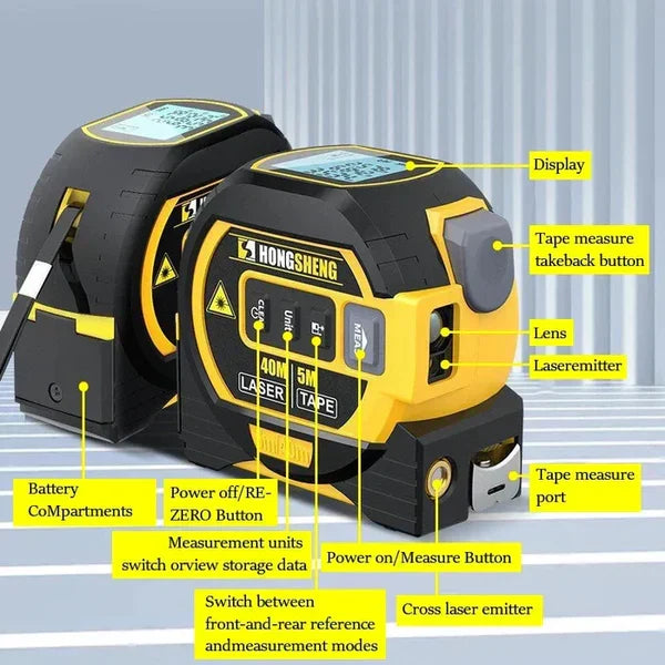 3-IN-1 LASER RANGE FINDER