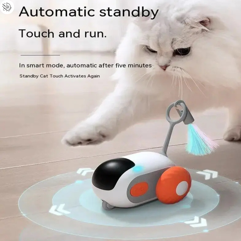 Wireless Gravity Sports Car Remote Control Electric Cat Toy