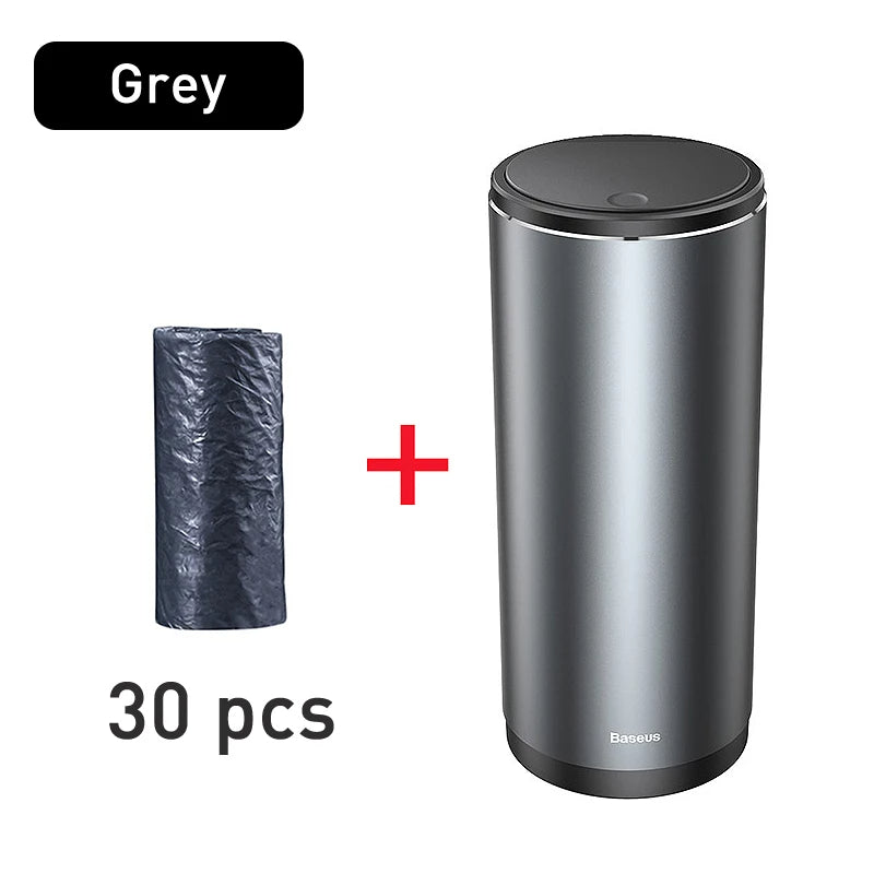 Automotive Car Trash Bin Alloy Garbage Can