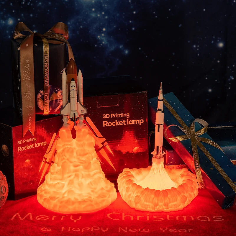 3D Print Space Shuttle Lamp
