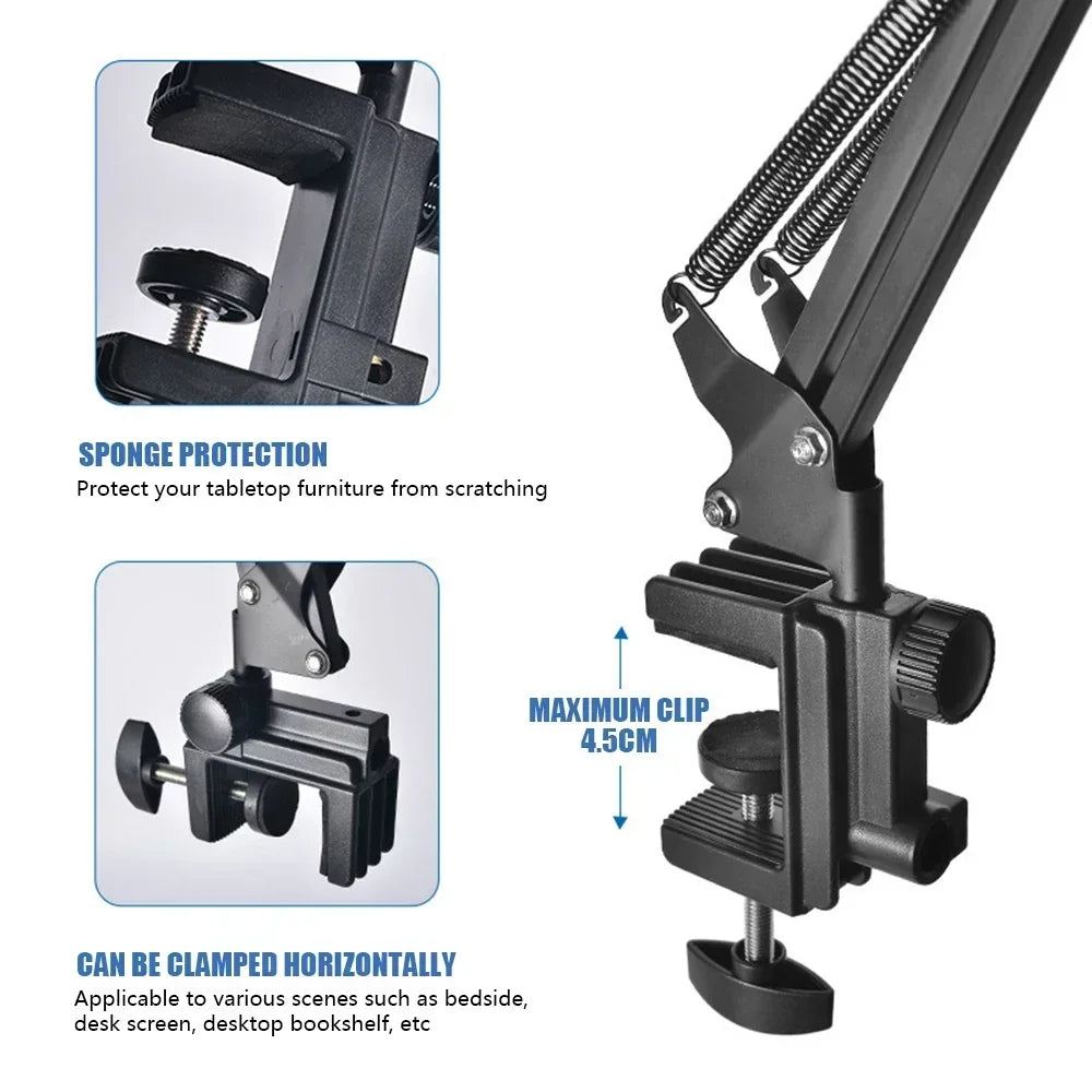 360° Adjustable 3.5 to 10.6 Inch Tablet Stand