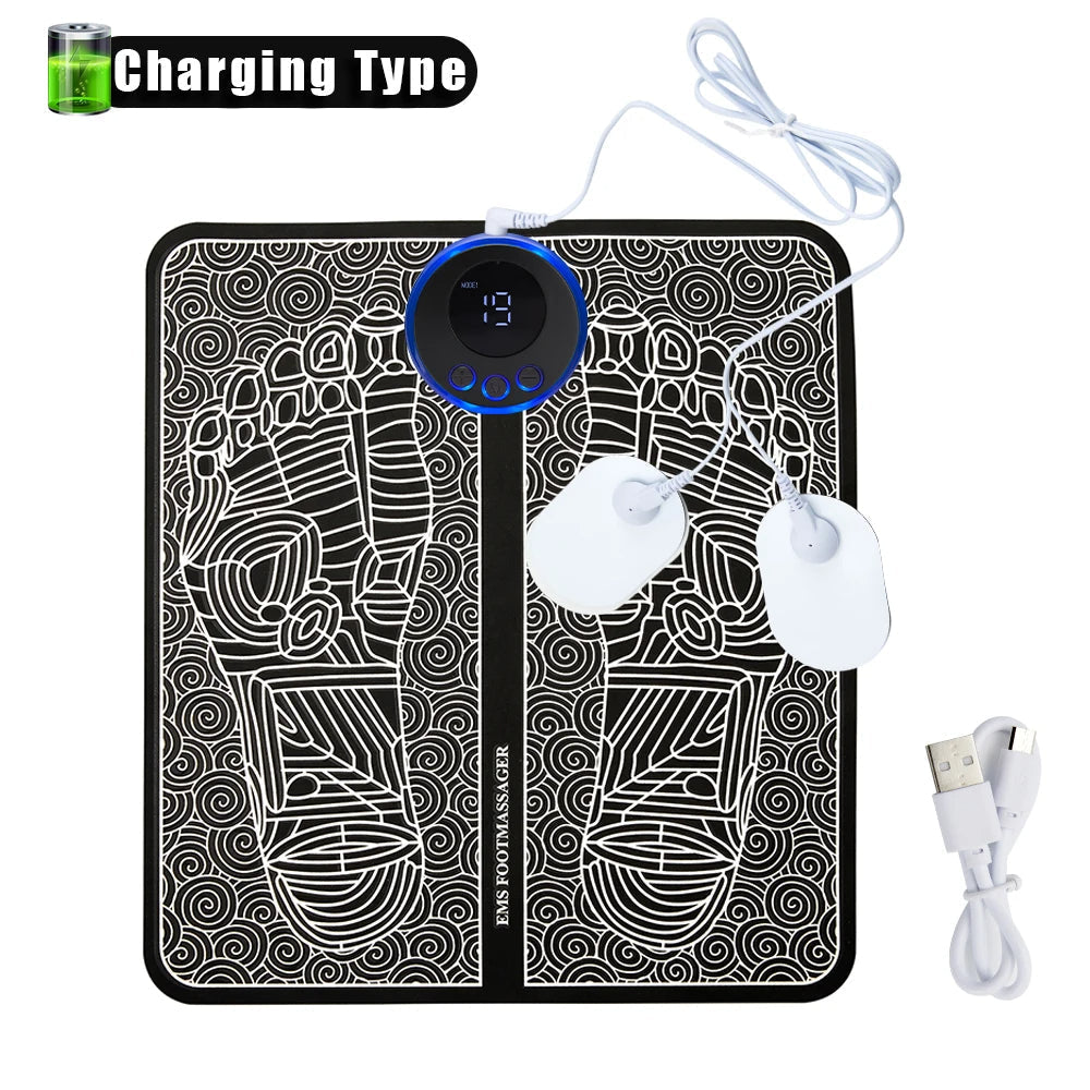 EMS Foot Massager Mat Muscle Stimulator