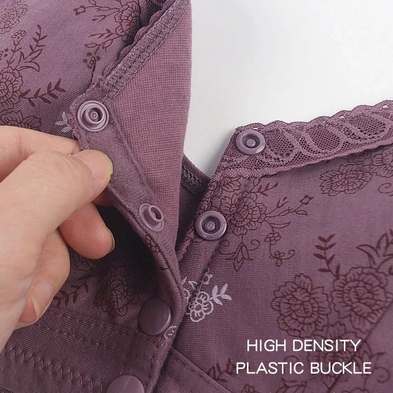 Glamorette π₯ LAST DAY SALE 80% π₯ Cotton Front Closure Bra