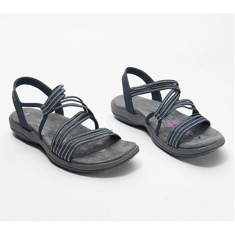 azfleek Sandals Women Summer Flat Beach Elastic Casual Sandals