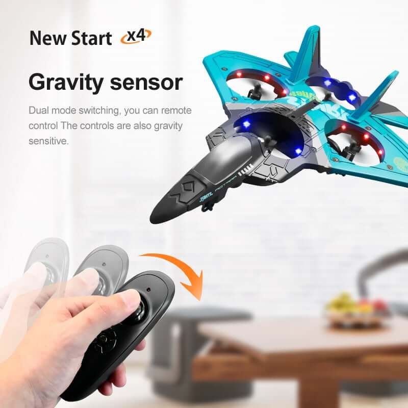 EASTER DAY SALE 70% OFF🎁 V18 JET FIGHTER STUNT RC AIRPLANE 🛩️