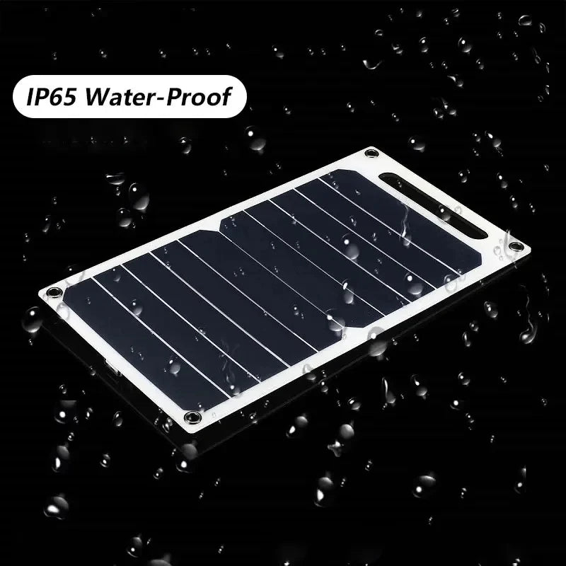 30W Solar Panel With USB Portable Battery Waterproof