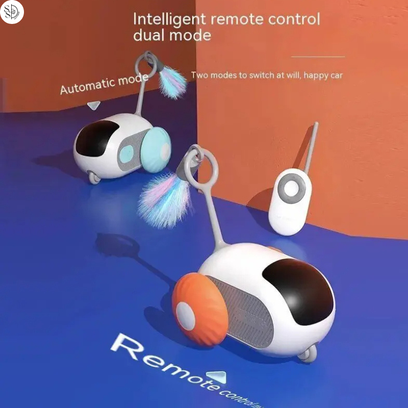 Wireless Gravity Sports Car Remote Control Electric Cat Toy