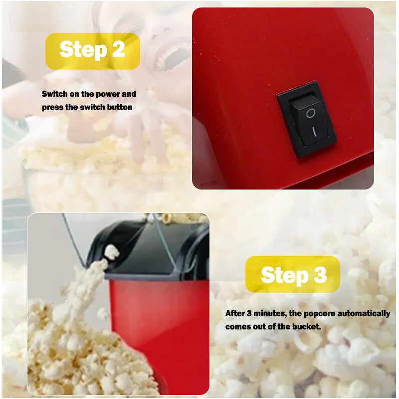 Popcorn Makers Mini Popcorn Machine