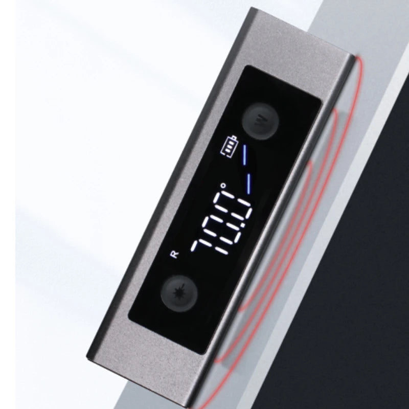 Laser Level Ruler 2 in 1 Laser Protractor Digital Inclinometer