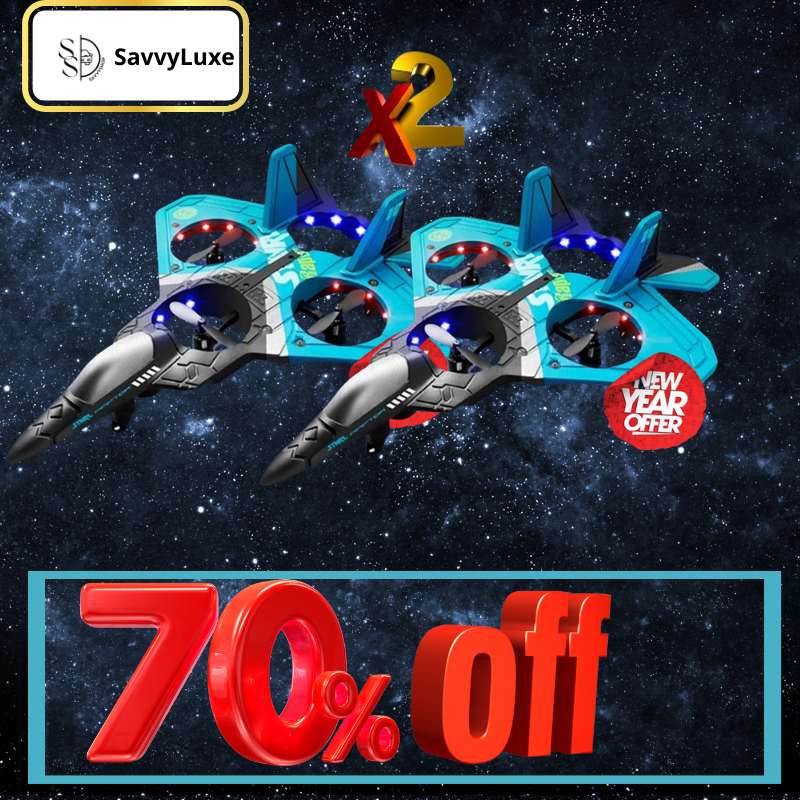 EASTER DAY SALE 70% OFF🎁 V18 JET FIGHTER STUNT RC AIRPLANE 🛩️