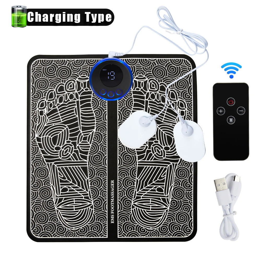 EMS Foot Massager Mat Muscle Stimulator