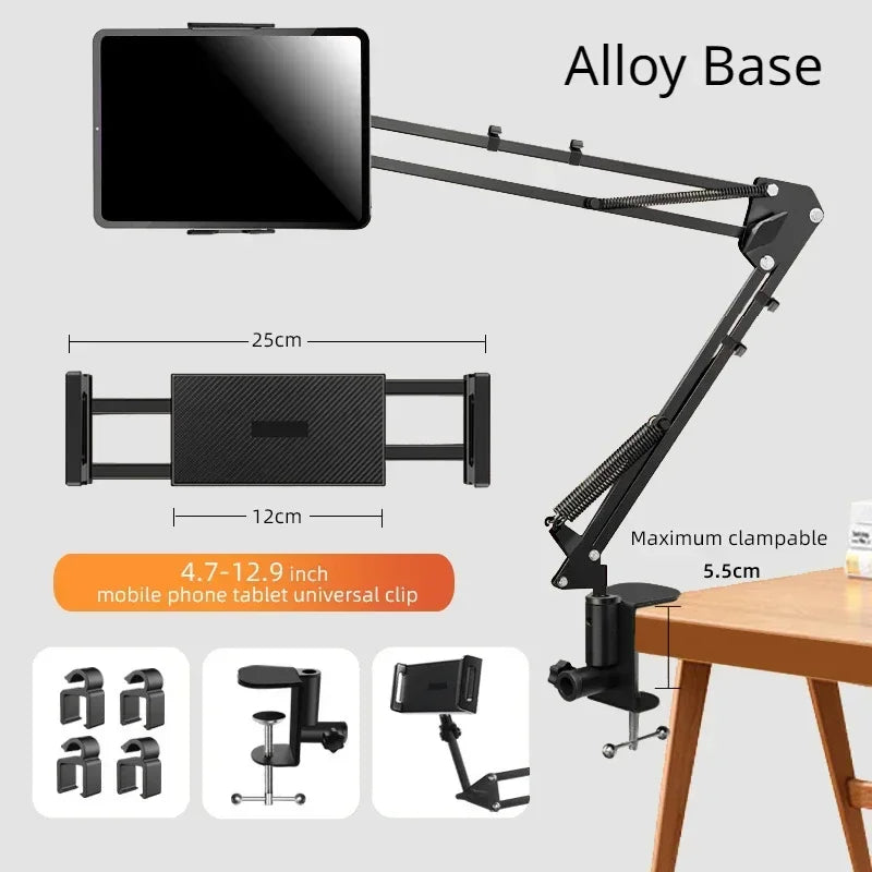 360° Adjustable 3.5 to 10.6 Inch Tablet Stand