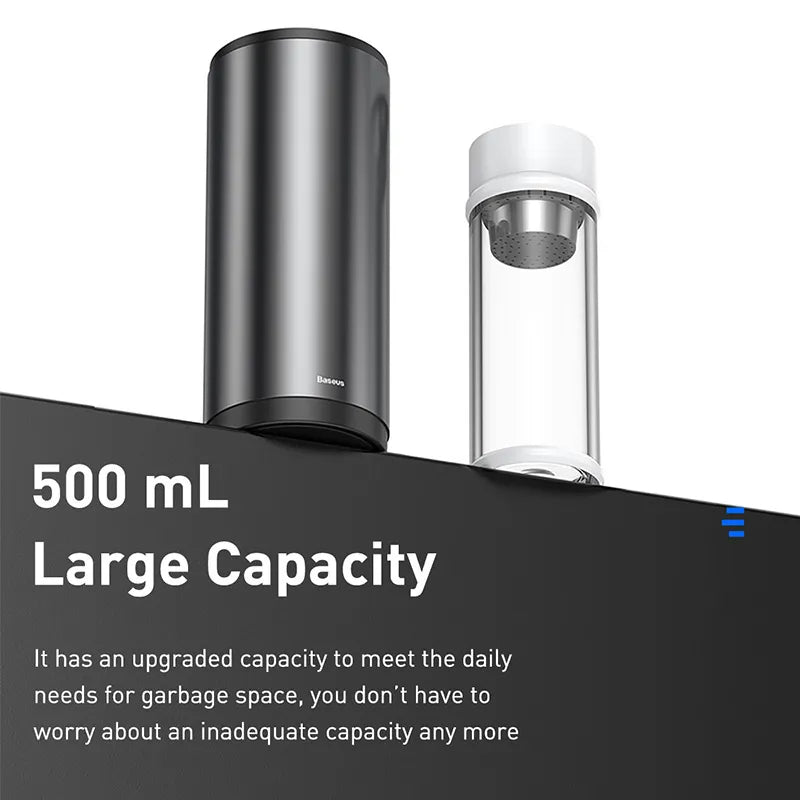 Automotive Car Trash Bin Alloy Garbage Can