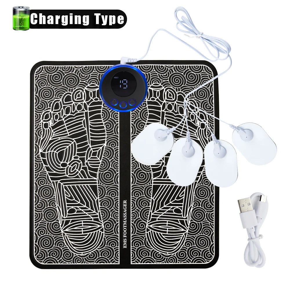 EMS Foot Massager Mat Muscle Stimulator