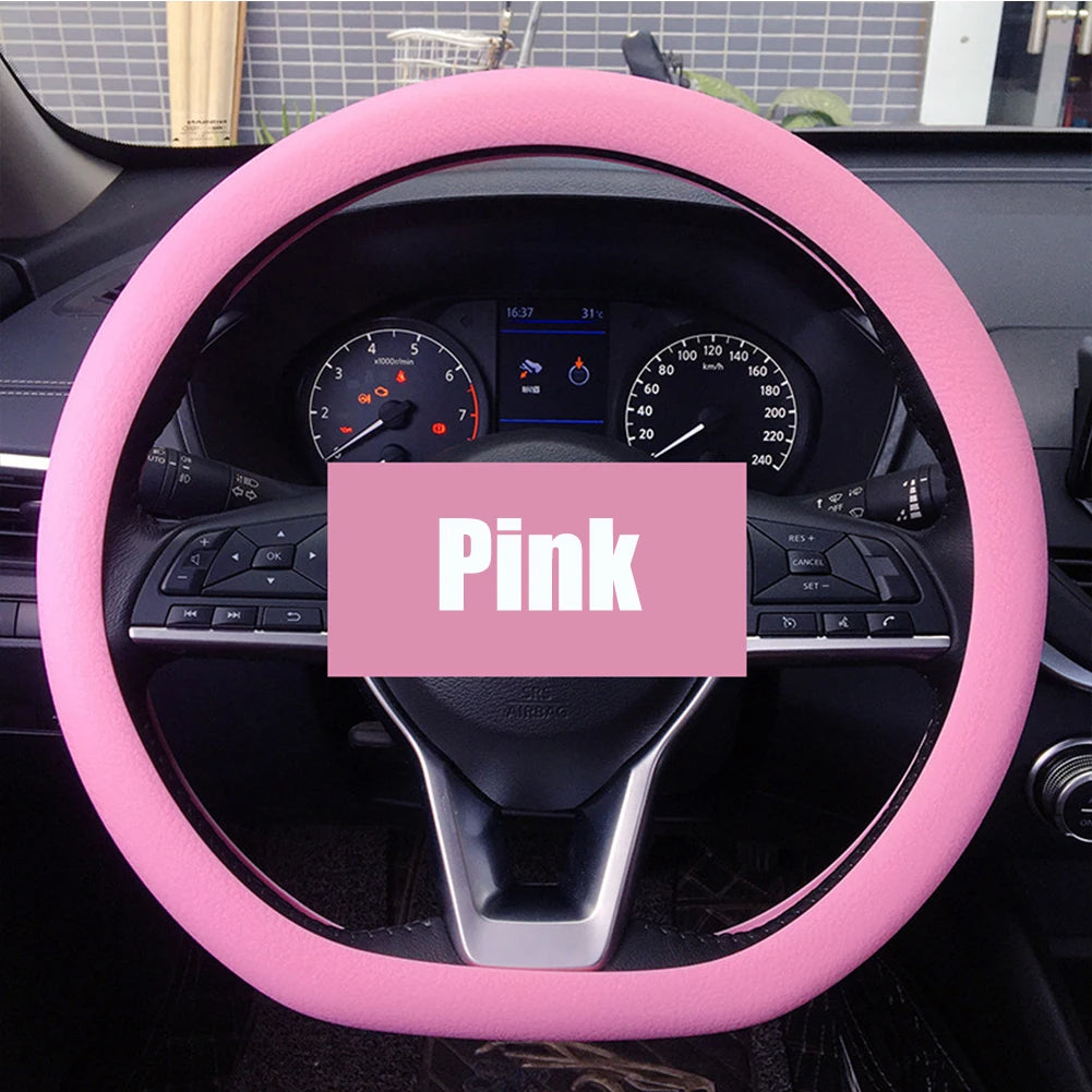 Car Silicone Steering Wheel Cover - SAVVY LUXE
