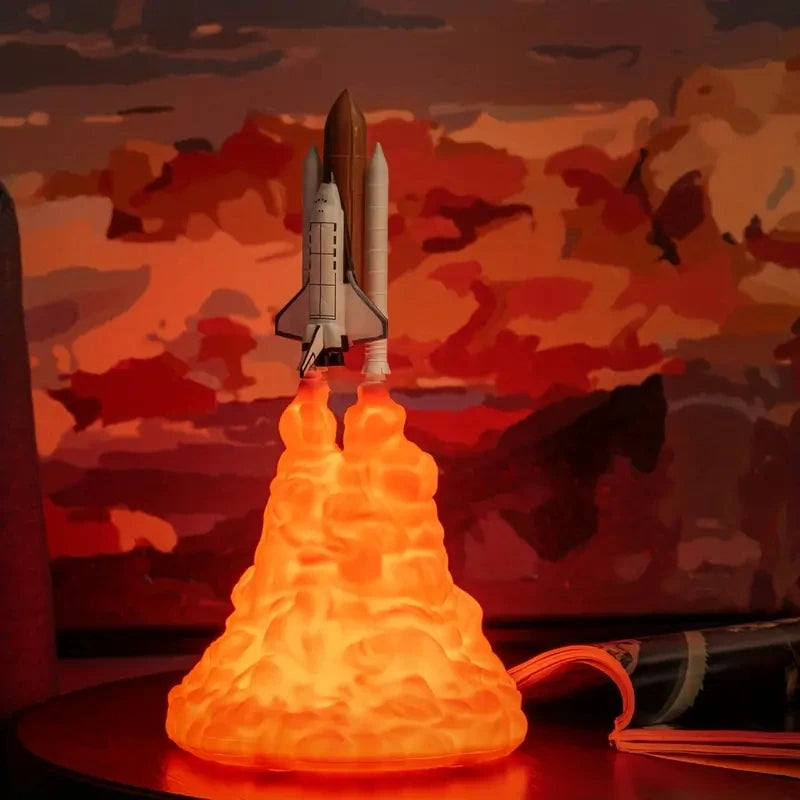 3D Print Space Shuttle Lamp