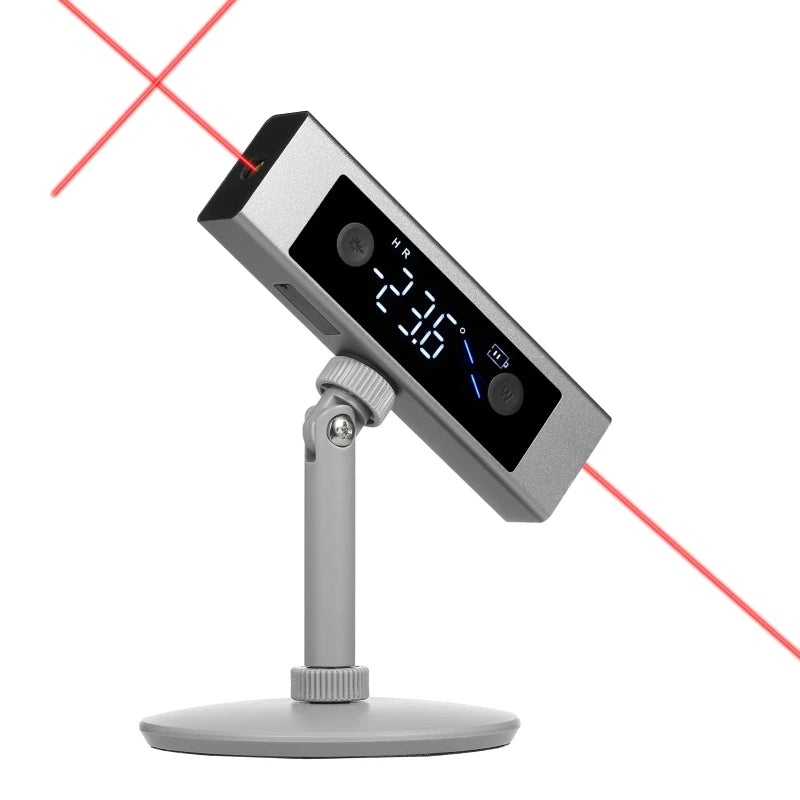 Laser Level Ruler 2 in 1 Laser Protractor Digital Inclinometer