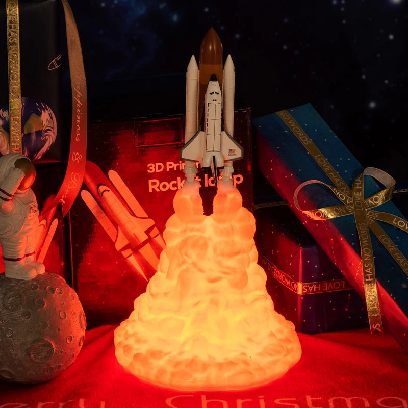 3D Print Space Shuttle Lamp