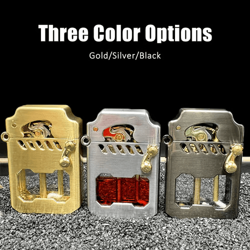 Mecha Metal Rocker Lighter