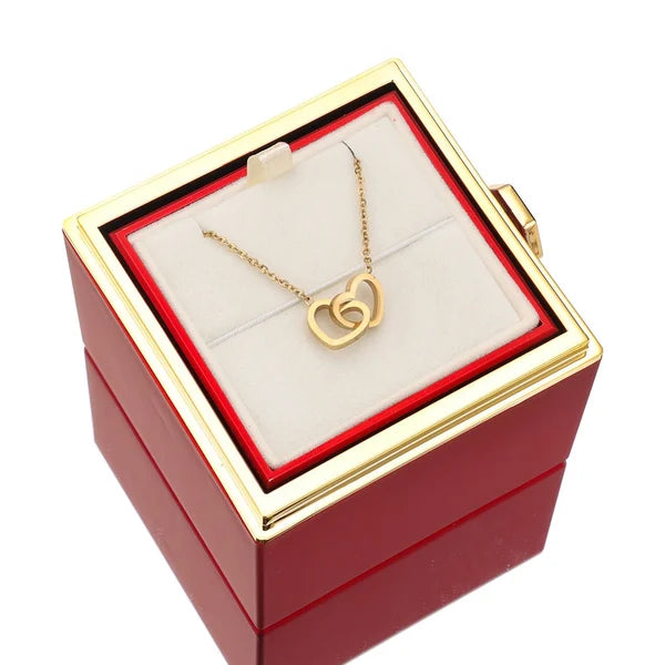 Eternal Rose Box With Necklace