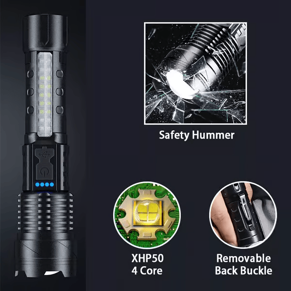 New Upgraded A70 Tactical LED Flashlight