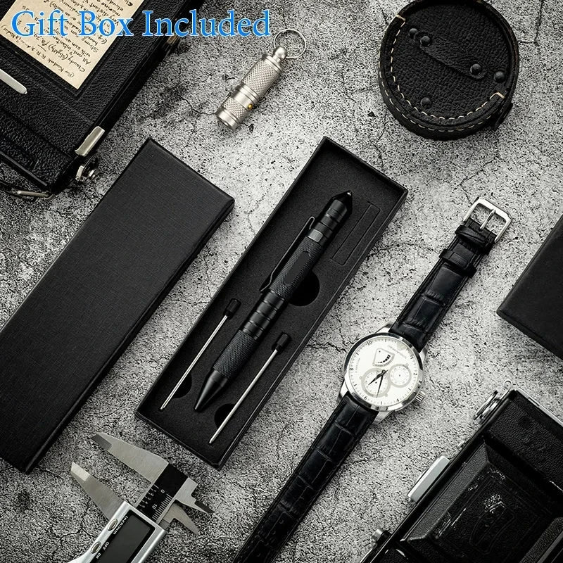 High Quality Portable Multi-Function 3-In-1 Military Tactical Pen